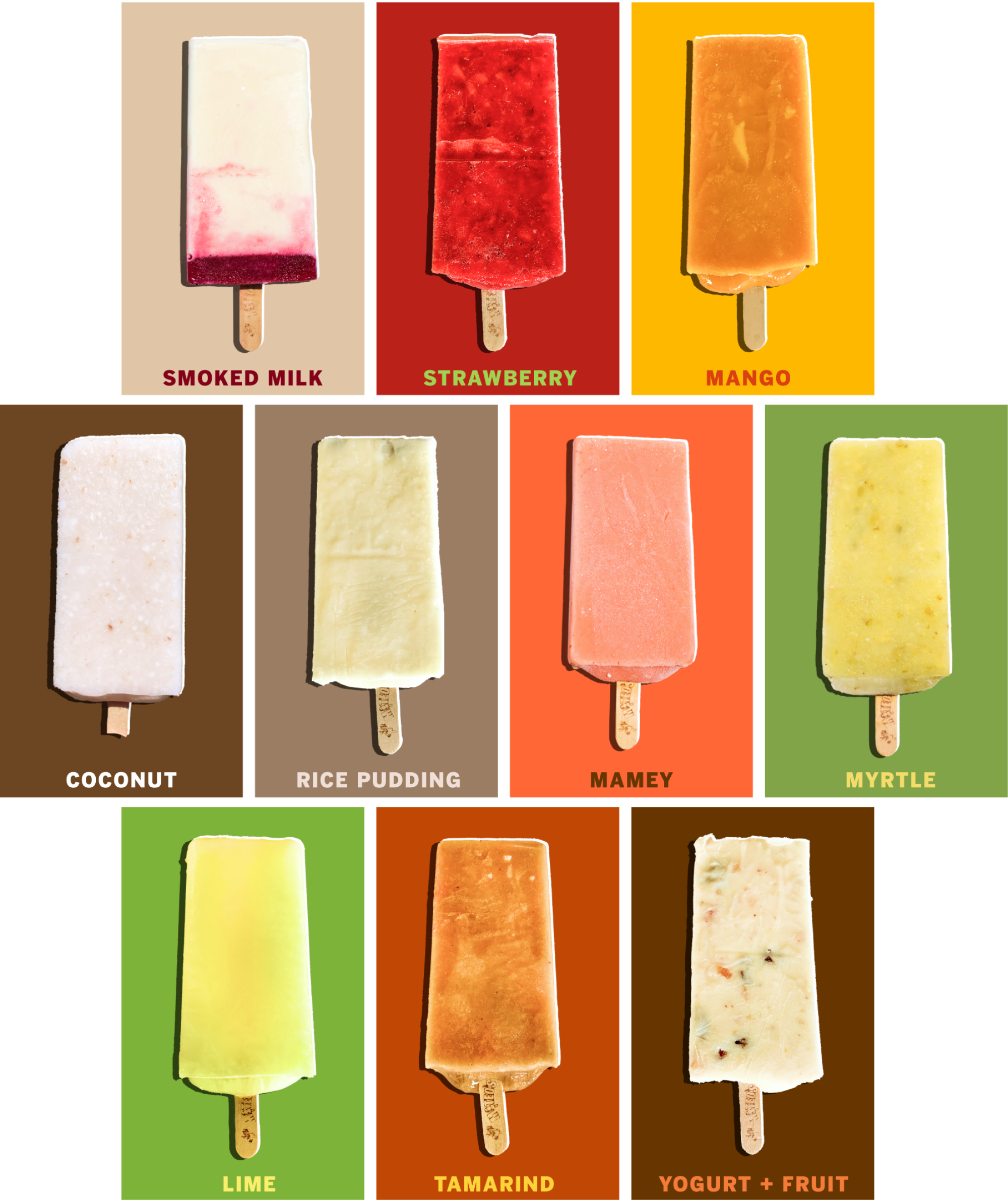 Ten of the 'greatest' paleta options at Mateo's