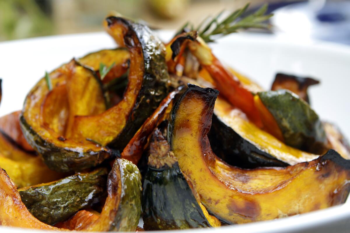 Roasted squash can be the star of a great meatless meal.
