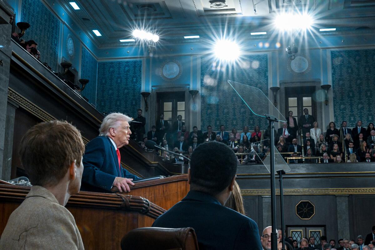 President Trump delivers the State of the Union address