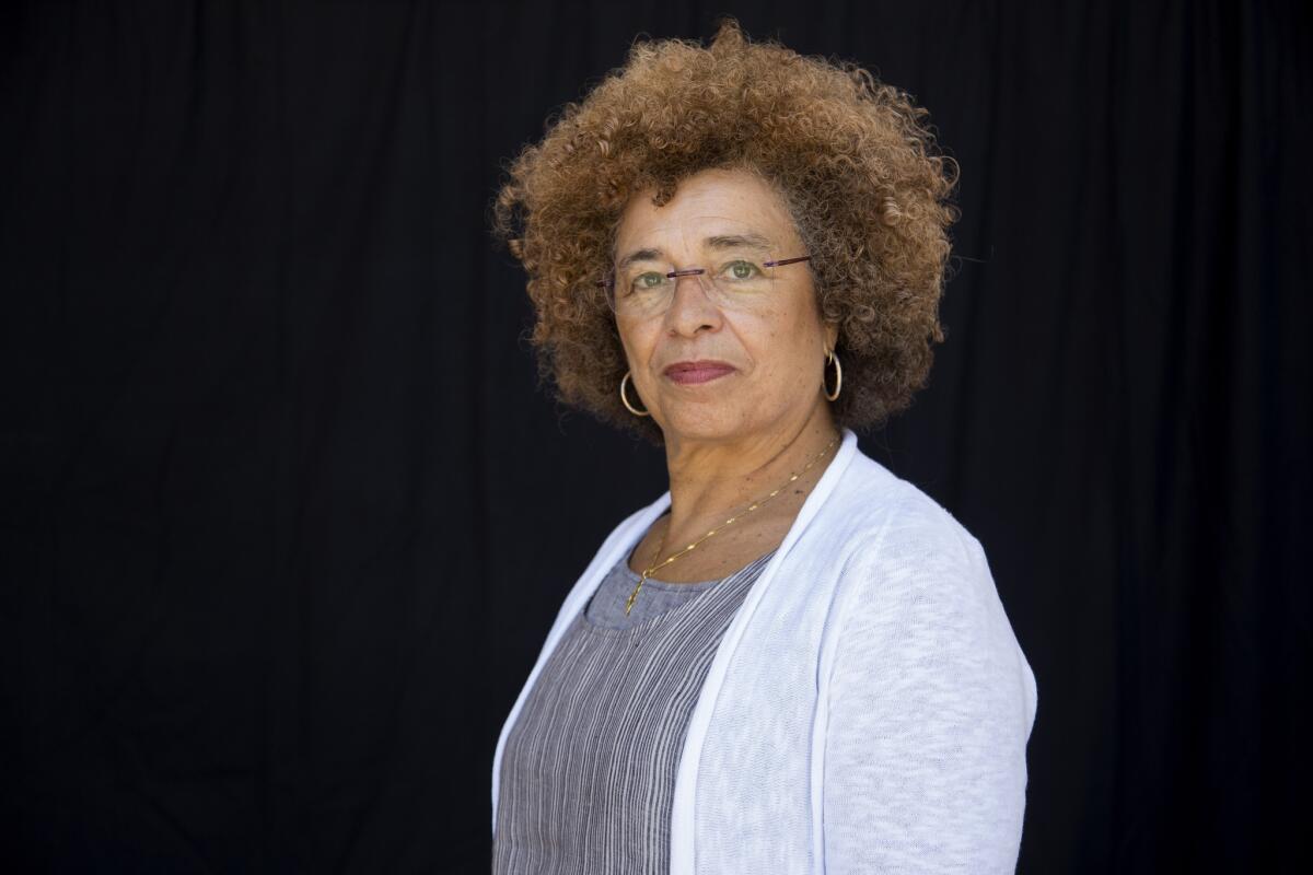 UCLA professor Angela Y. Davis.