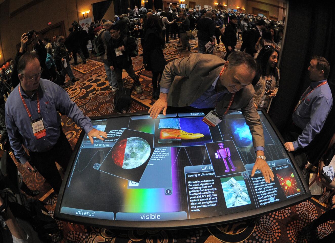 3M's 84-inch touch table