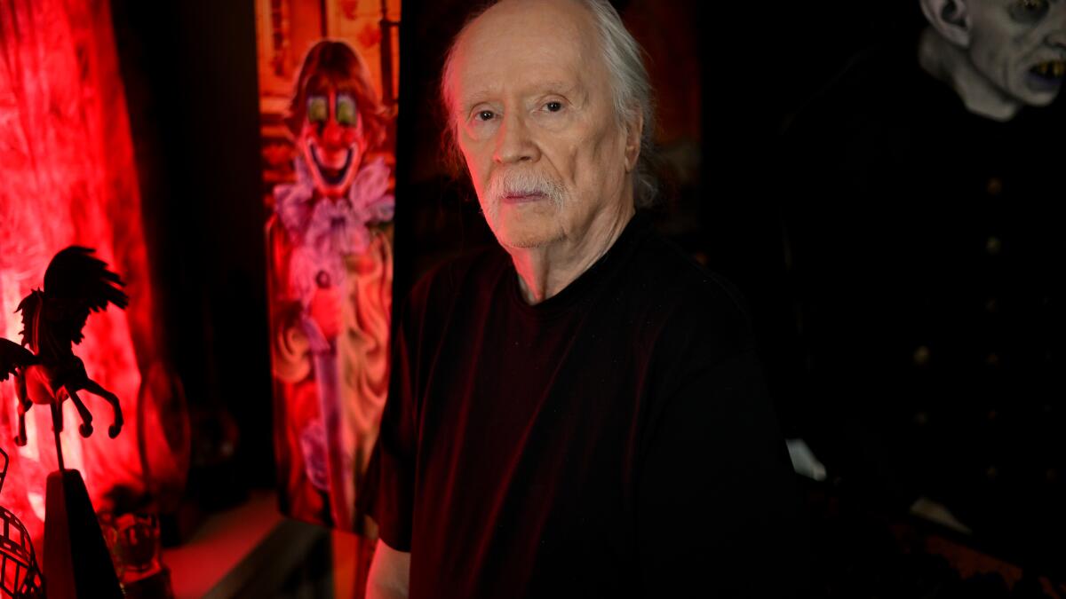 John Carpenter returns to the director's chair with 'Suburban Screams' -  Los Angeles Times