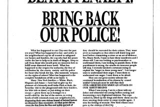 This image shows the May 1, 1989, full-page newspaper ad that Donald Trump famously took out in the New York Daily News calling for the execution of five Black and Latino youths, also known as the Central Park five, wrongly convicted in a vicious attack on a white female jogger. The case roiled racial tensions locally and many point to it as evidence of a criminal justice system prejudiced against defendants of color. (New York Daily News via AP)