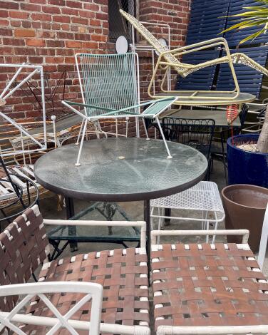 A view of Xscape patio furniture store.