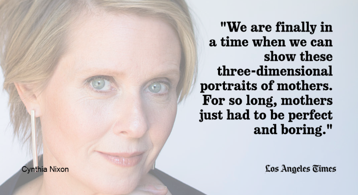 Actress Cynthia Nixon is photographed in advance of her new film, "James White."