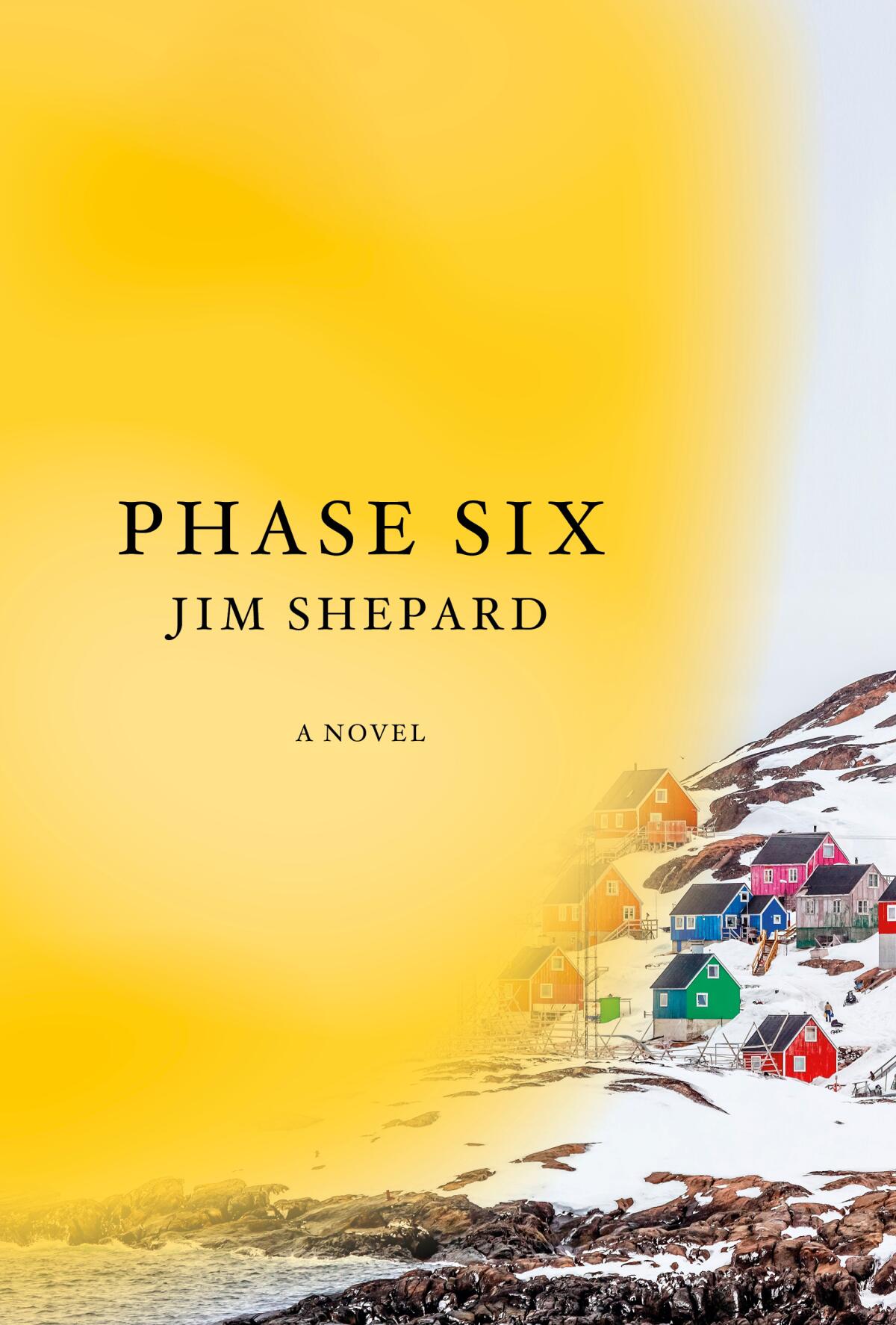 The cover of the novel "Phase Six" by Jim Shepard