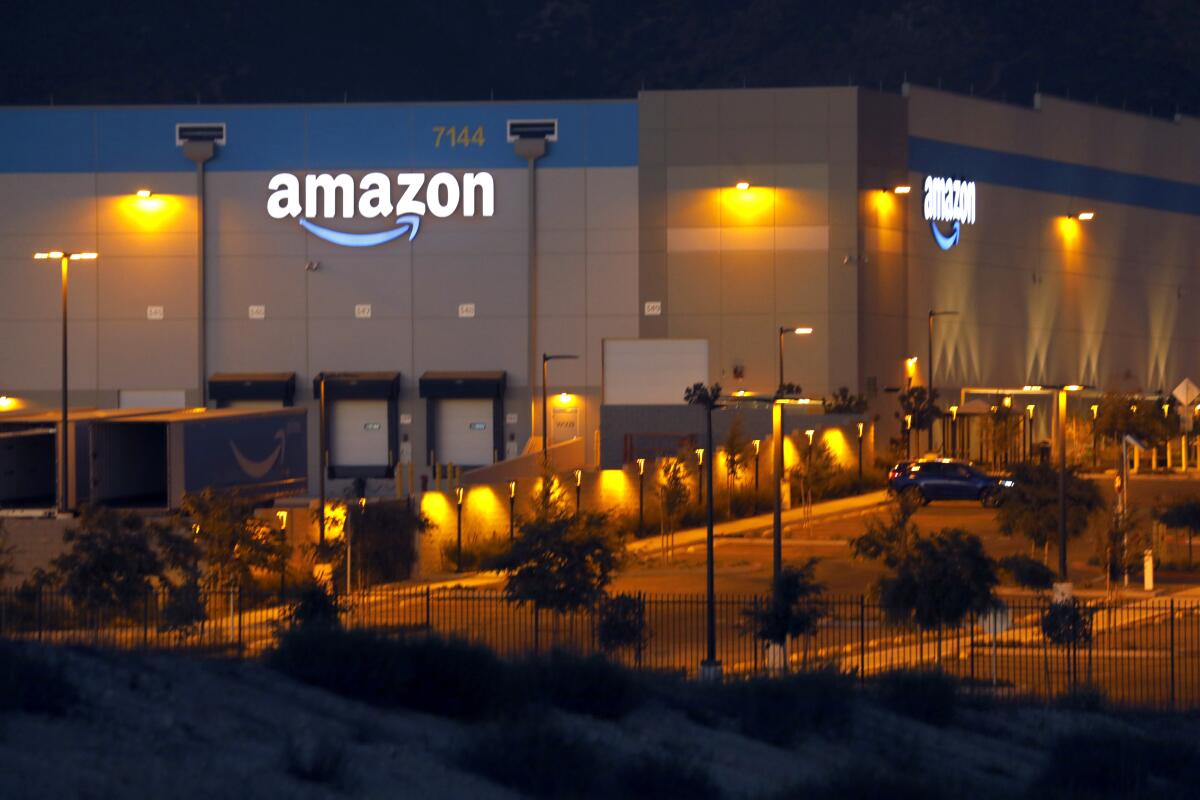 An Amazon facility