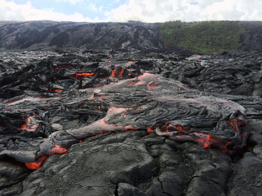 Hawaii Best Places To See Kilaueas Latest Fiery Lava Flows Los Angeles Times