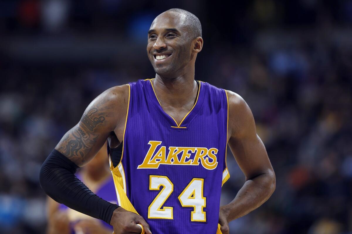 Lakers guard Kobe Bryant will not travel to Portland on Monday to play against the Trail Blazers.