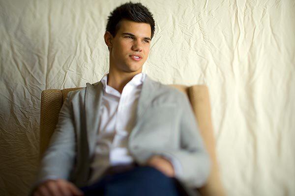 Actor Taylor Lautner,17, is one of the stars in "The Twilight Saga: New Moon." He's photographed at the Four Seasons Hotel.