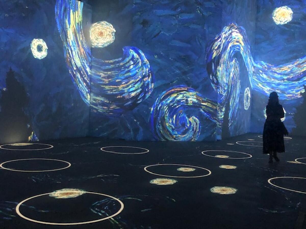 The Immersive Van Gogh exhibit