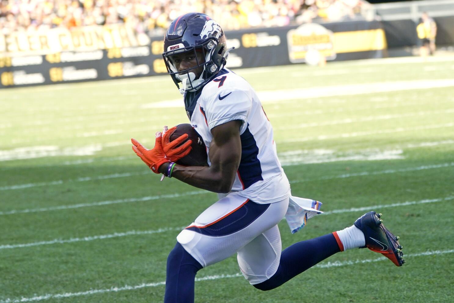 Wide receiver Kendall Hinton among Denver Broncos' first wave of