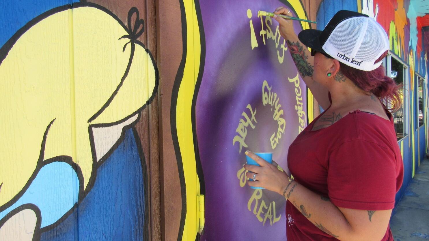 Community RePaint mural is a knock-out! - Community RePaint