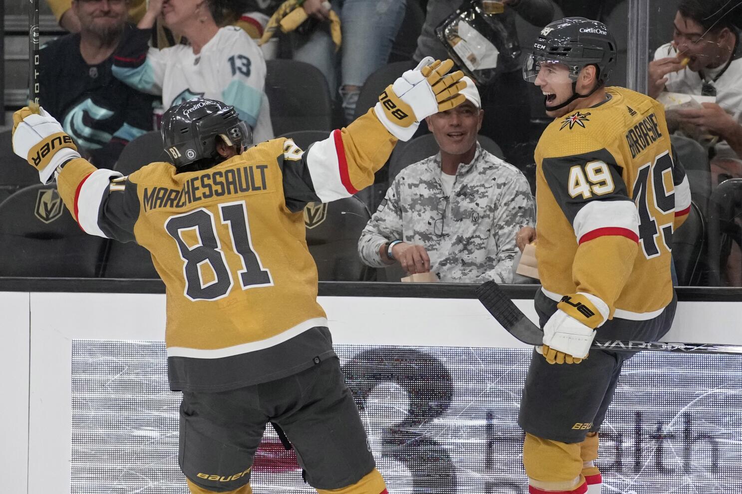Stanley Cup finals: Golden Knights clip Caps 6-4 in thriller