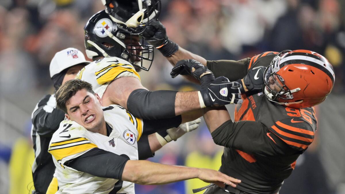 The 10 most horrifying moments in the Steelers-Bengals game.