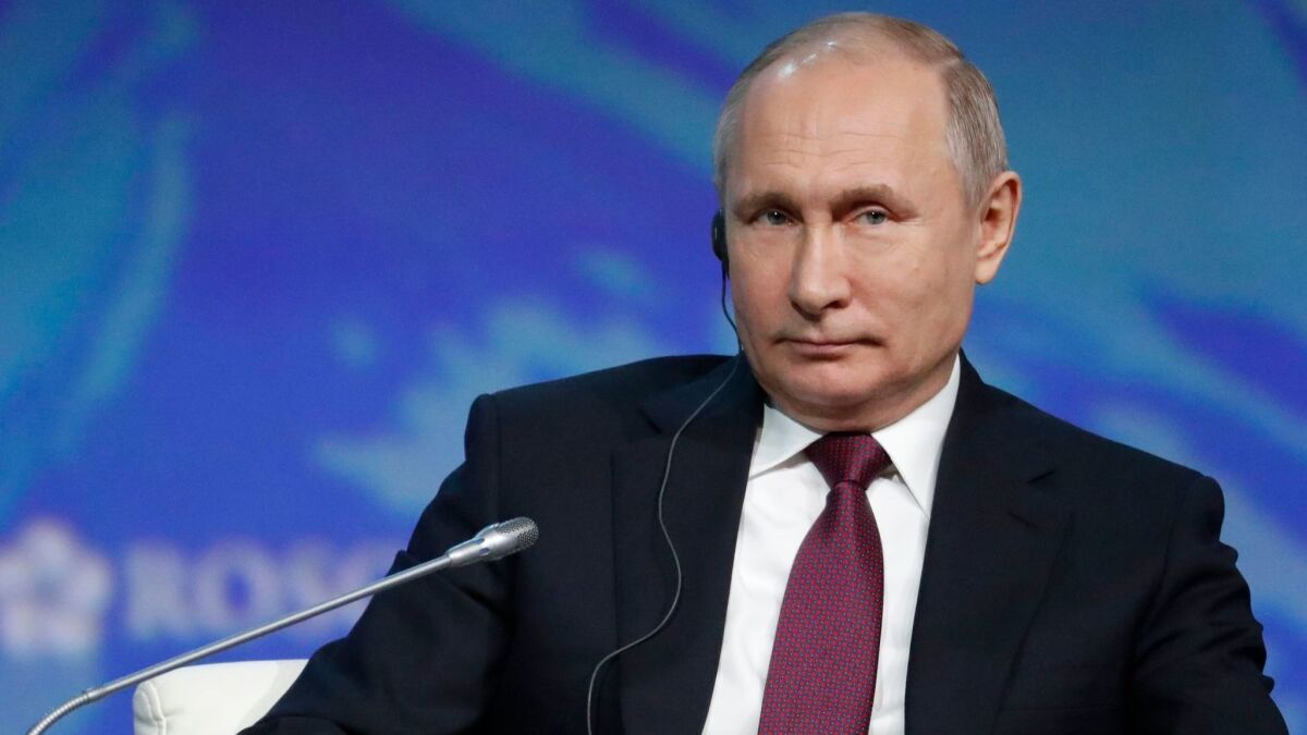 Russia President Vladimir Putin 
