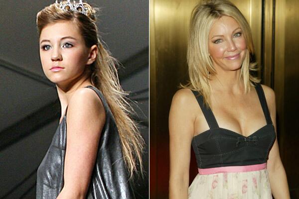 Ava Sambora and Heather Locklear