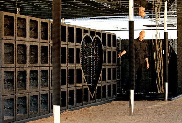 Robert Stone's one-bedroom dwelling "Rosa Muerta" on the outskirts of Joshua Tree