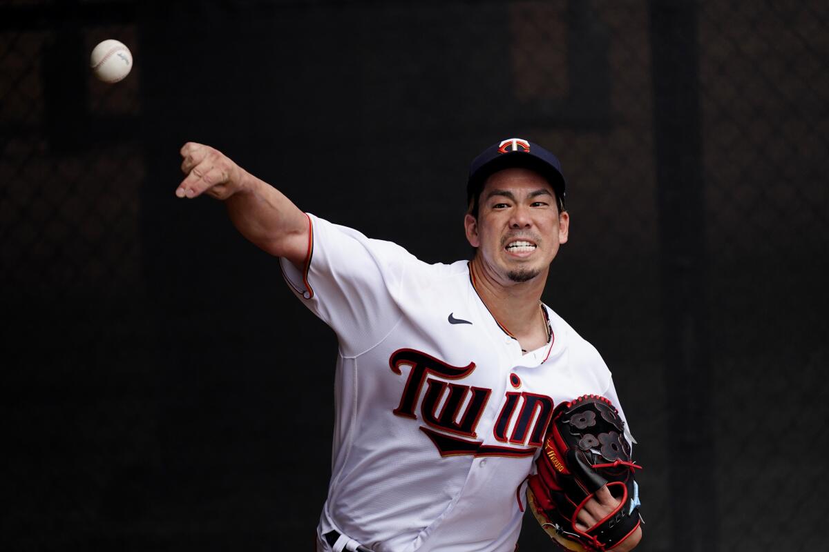 Twins' Kenta Maeda 'never even dreamed of' opening-day start - The San  Diego Union-Tribune