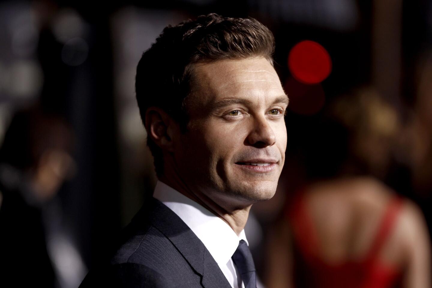 This blond and bronzed television-hosting, executive-producing, donation-giving and Emmy Award-winning guy is Ryan Seacrest. Take a peek at his many involvements across media platforms.