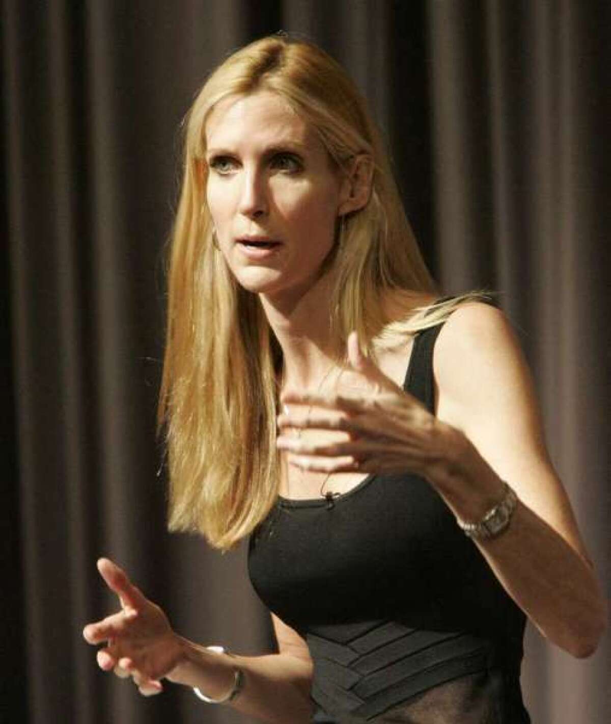 Pundit and author Ann Coulter finds herself in a controversy again over one of her Twitter comments.