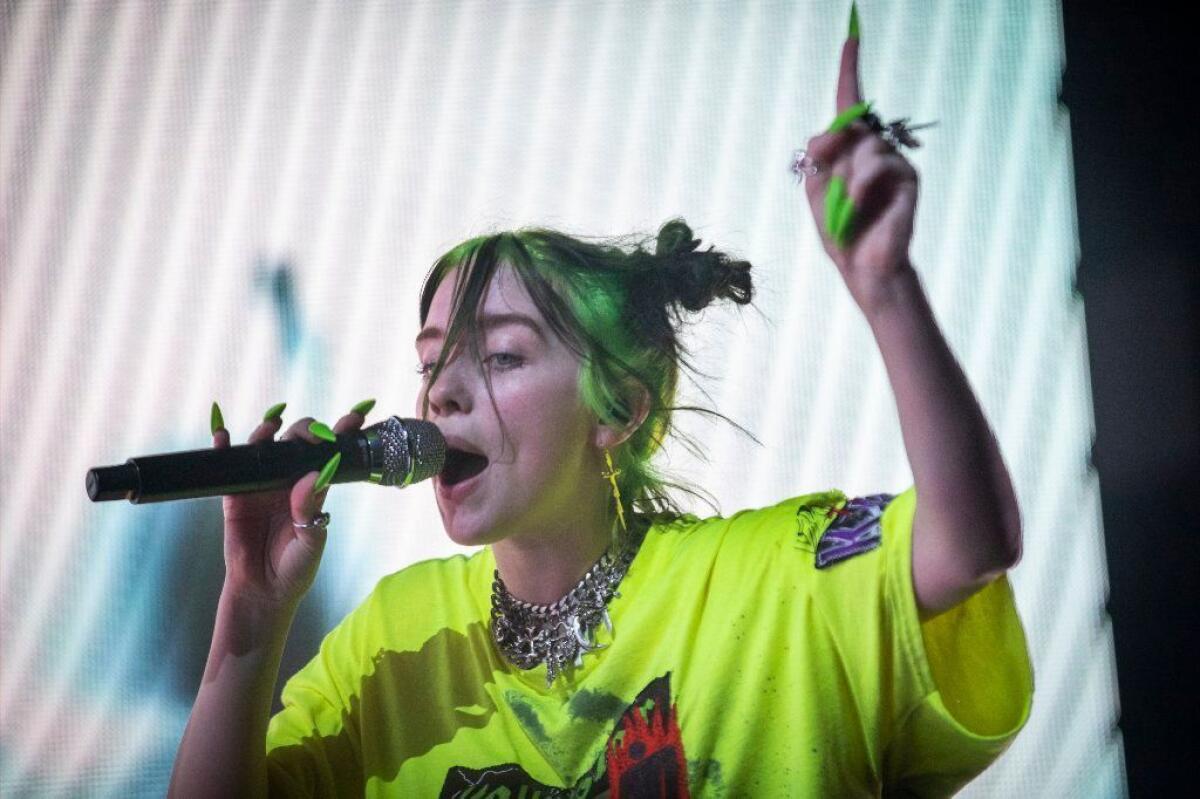 Billie Eilish made Grammy history as the youngest artist to earn nominations in all of the Grammy Awards’ top four categories.