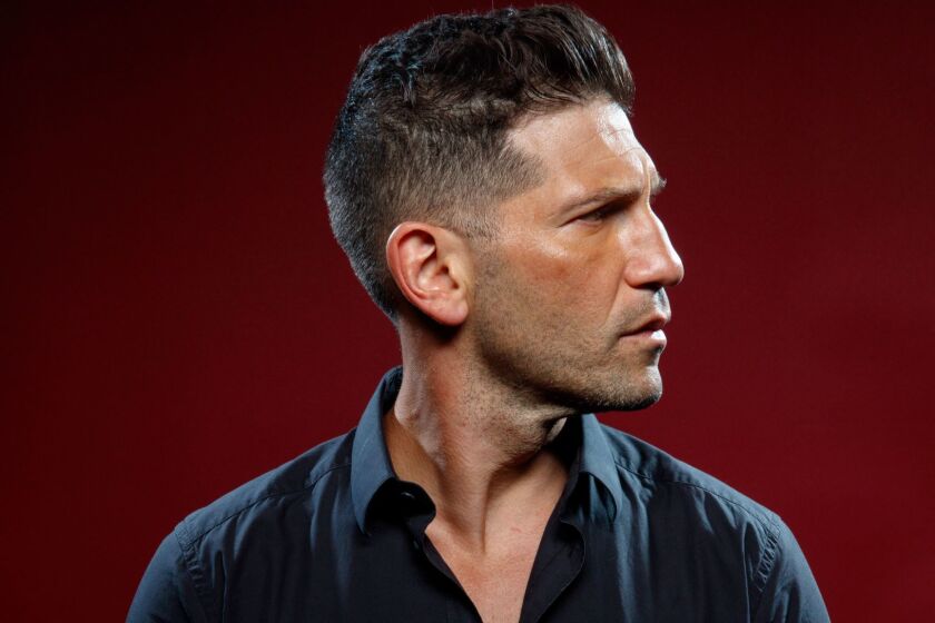 SAN DIEGO,CA --FRIDAY, JULY 21, 2017-- Actor Jon Bernthal, from the television series "Marvel's The Punisher," photographed in the L.A. Times photo studio at Comic-Con 2017, in San Diego, CA on July 21, 2017. (Jay L. Clendenin / Los Angeles Times)