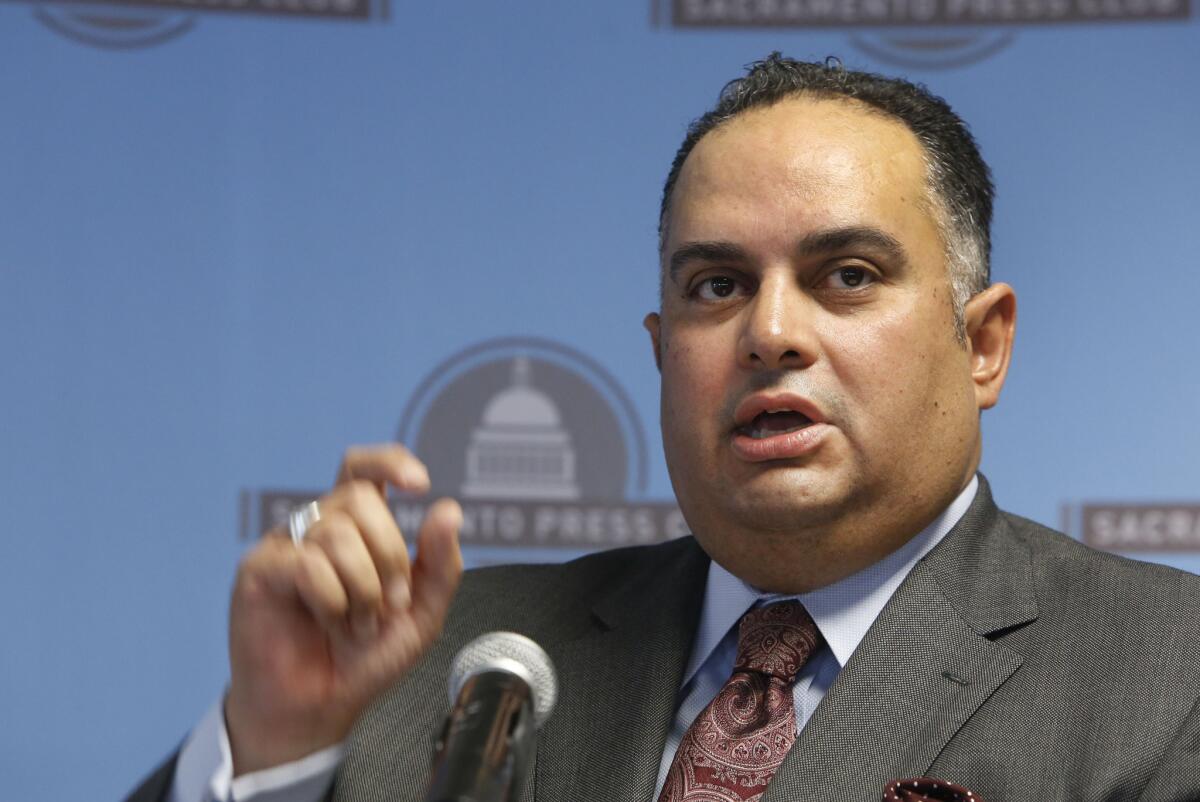 Assembly Speaker John Perez (D-Los Angeles) originally unveiled a ballot proposal for a new rainy day fund in May at the Sacramento Press Club.