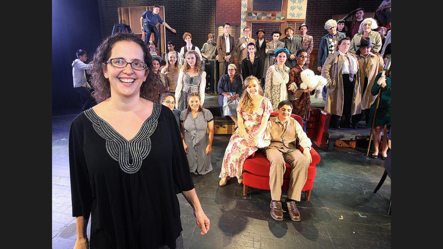 Photo Gallery: New Burbank High theater director prepares students for first show