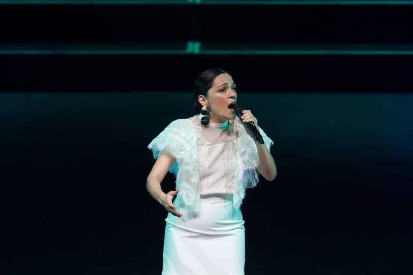 La cantautora mexicana Natalia Lafourcade en una foto de archivo.