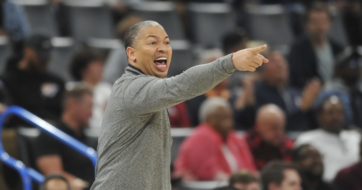 Coach Tyronn Lue on Clippers: ‘Sky is not falling’