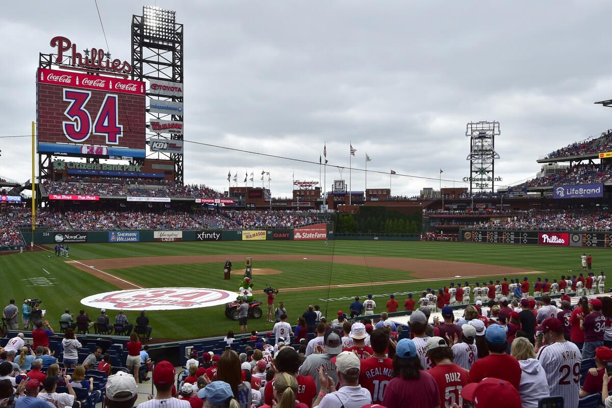 Philadelphia Phillies to retire Roy Halladay's No. 34 in May ceremony 