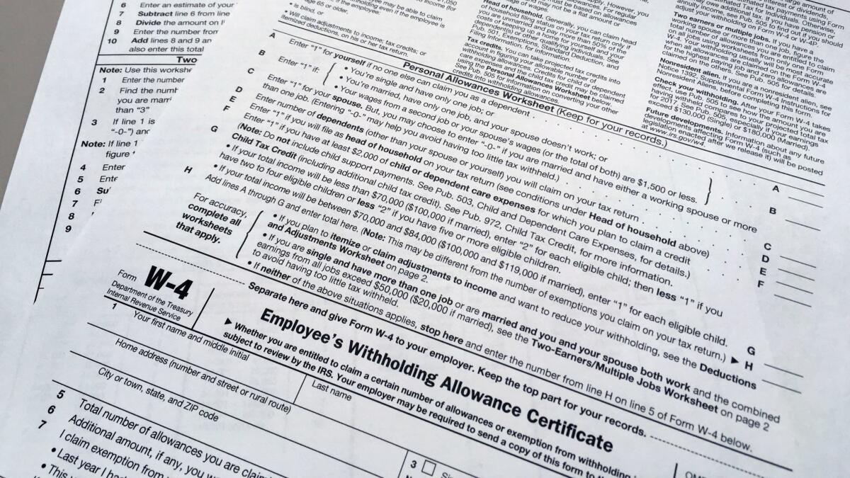 “This year it’s more critical than ever for all taxpayers to assess their personal situation, to make sure they have withholding at the right level," said one tax expert.