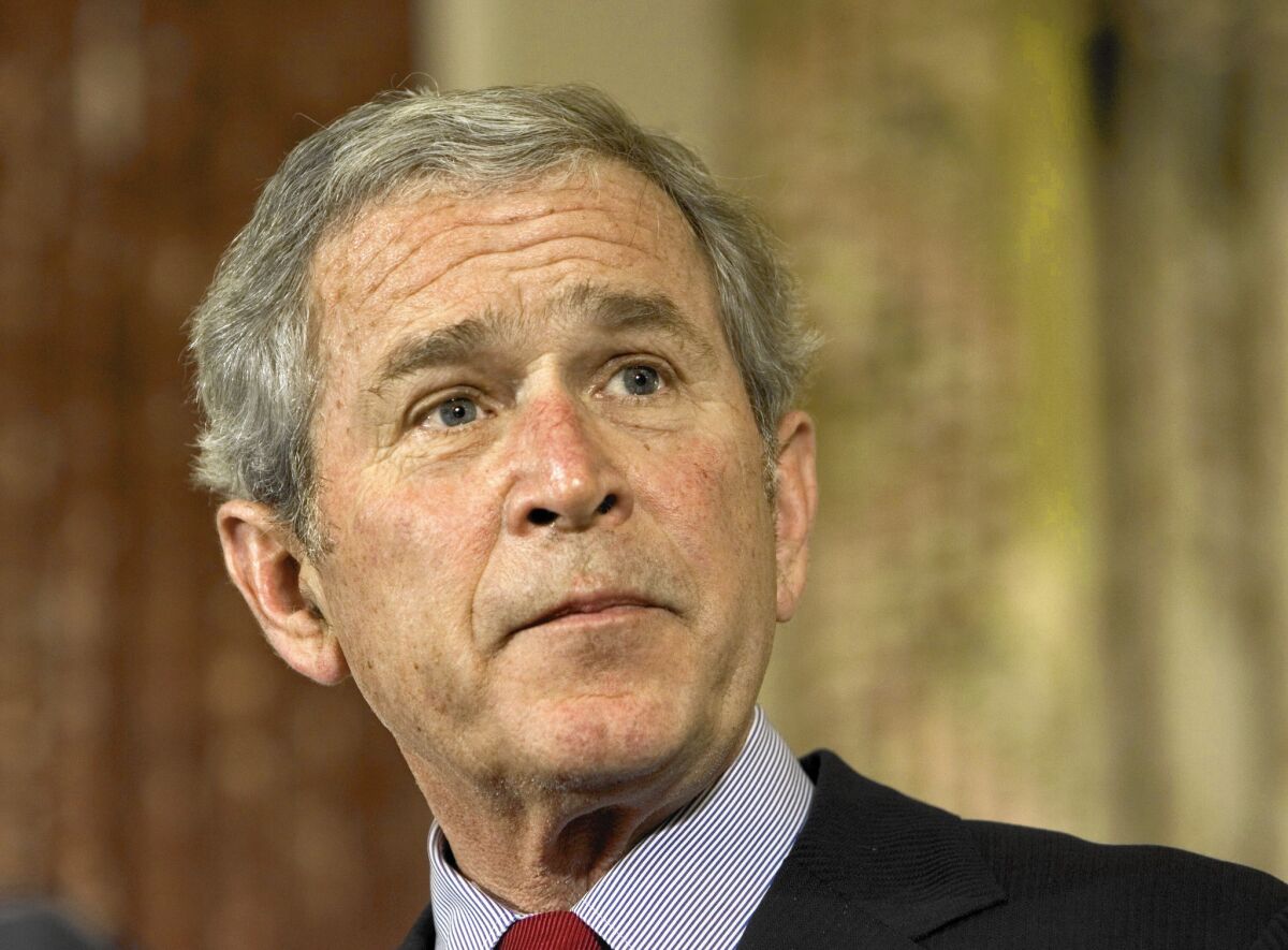 President George W. Bush in 2009.