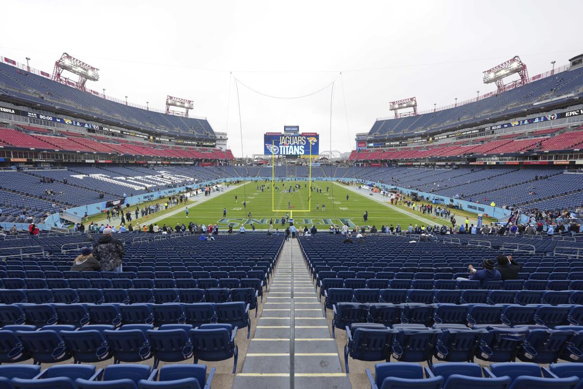Titans finalize last piece of NFL's next pricey stadium - The San Diego  Union-Tribune