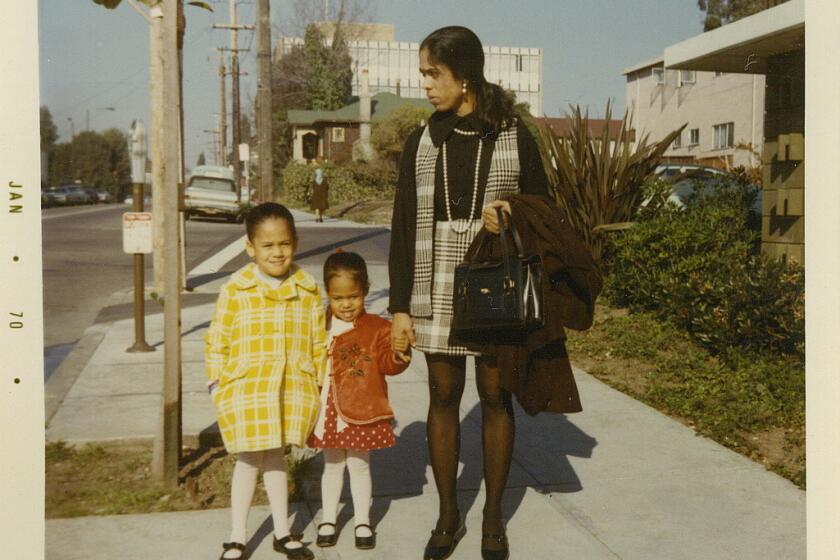 A photograph of Kamala Harris, Maya Harris and their mother Shyamala Gopalan featured in Kamala Harris' new book "The Truths We Hold." Credit: Courtesy of Kamala Harris