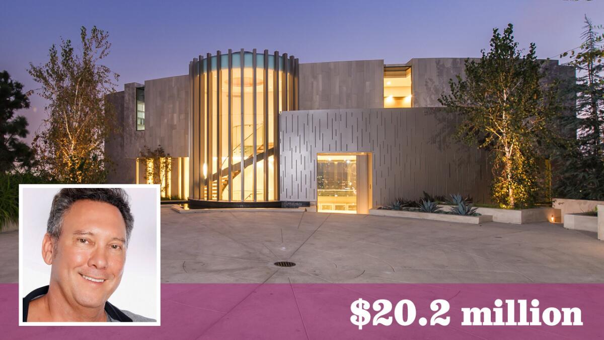 "Full House" creator Jeff Franklin has sold a spec house in Hollywood Hills West for $20.2 million. He had asked as much as $38 million for the home, which was on the market for two years.