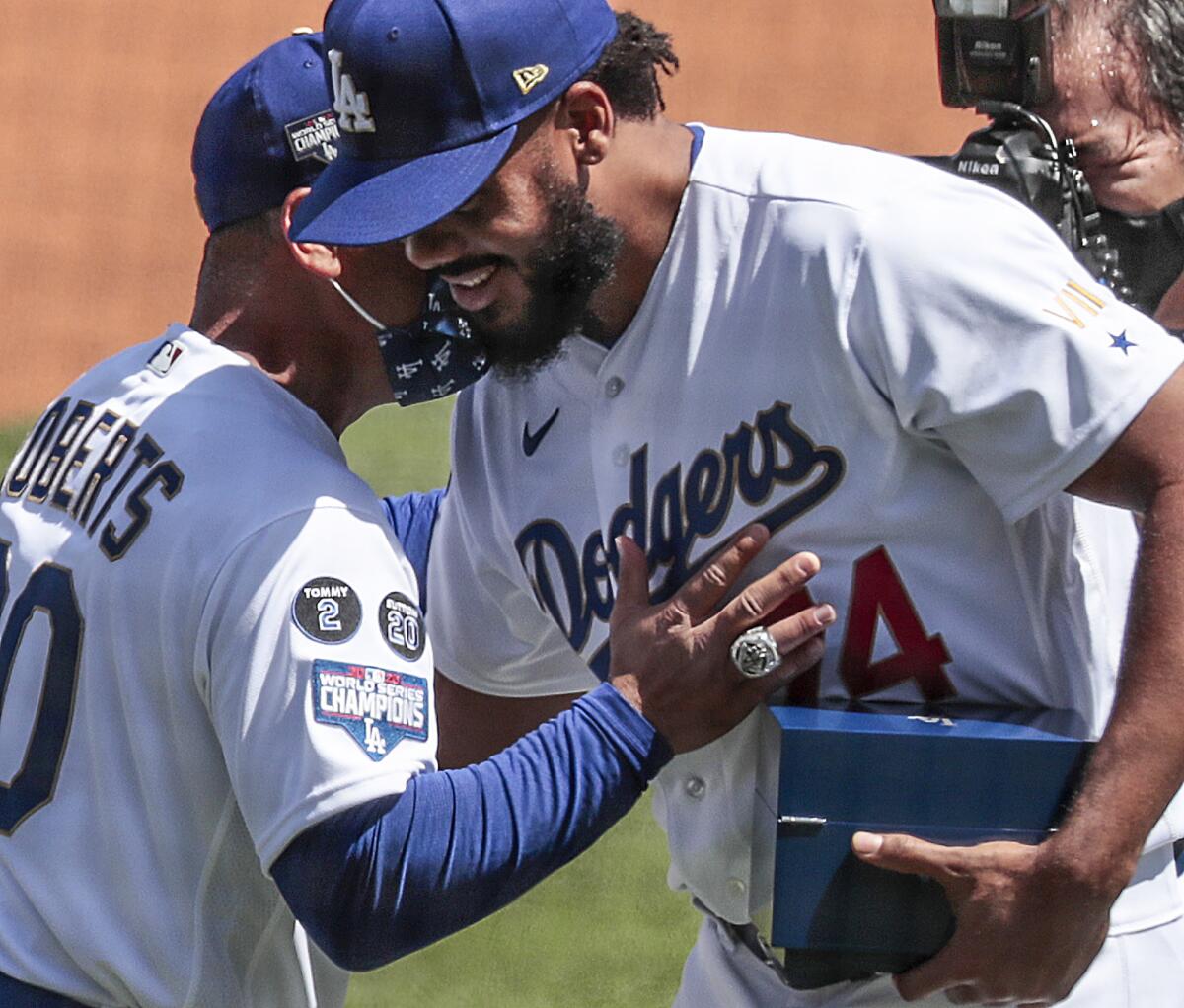 Dodgers' Dave Roberts expresses concern about pitching substance rules –  Orange County Register