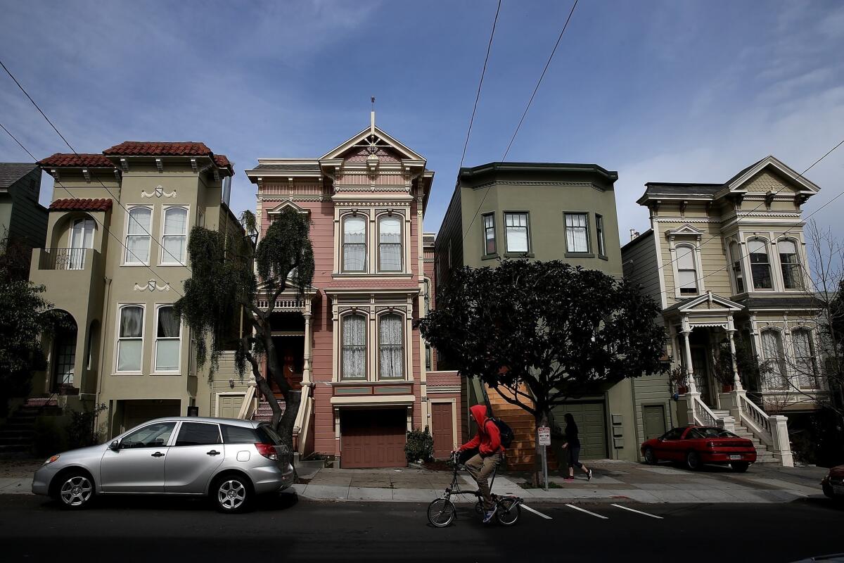 Home prices in San Francisco and other Bay Area cities jumped. The median price of a house sold in the Bay Area hit $540,000.
