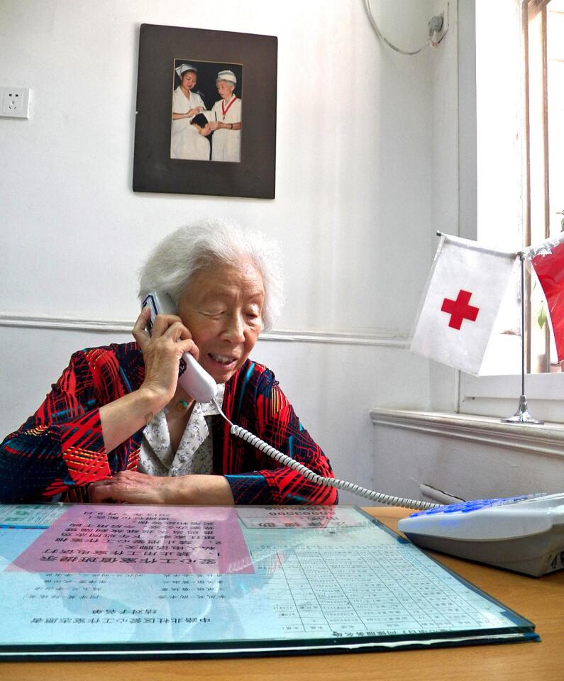 Caring for aging parents in China