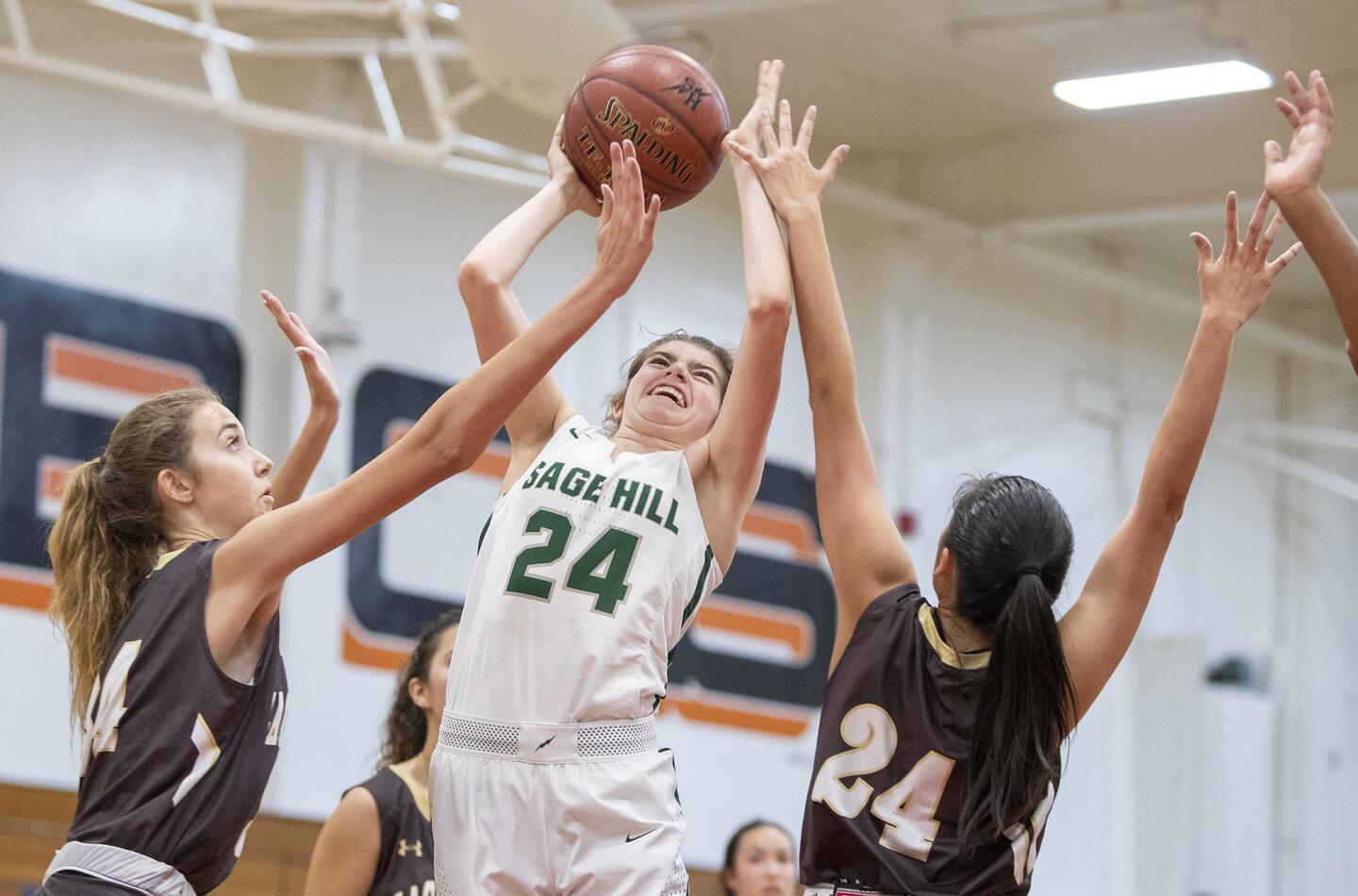 Photo Gallery: Sage Hill vs. Laguna Hills in girls' basketball