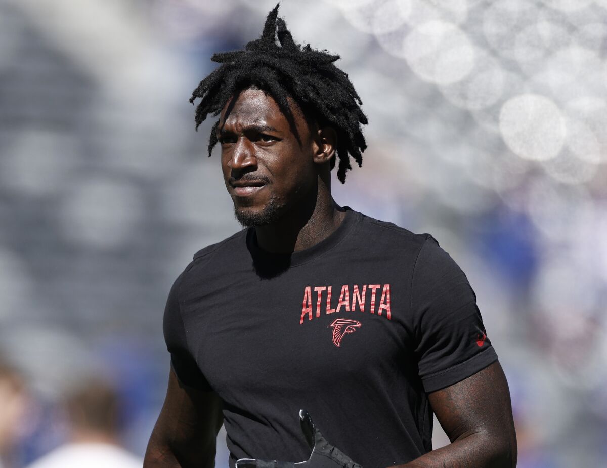 Atlanta Falcons wide receiver Calvin Ridley