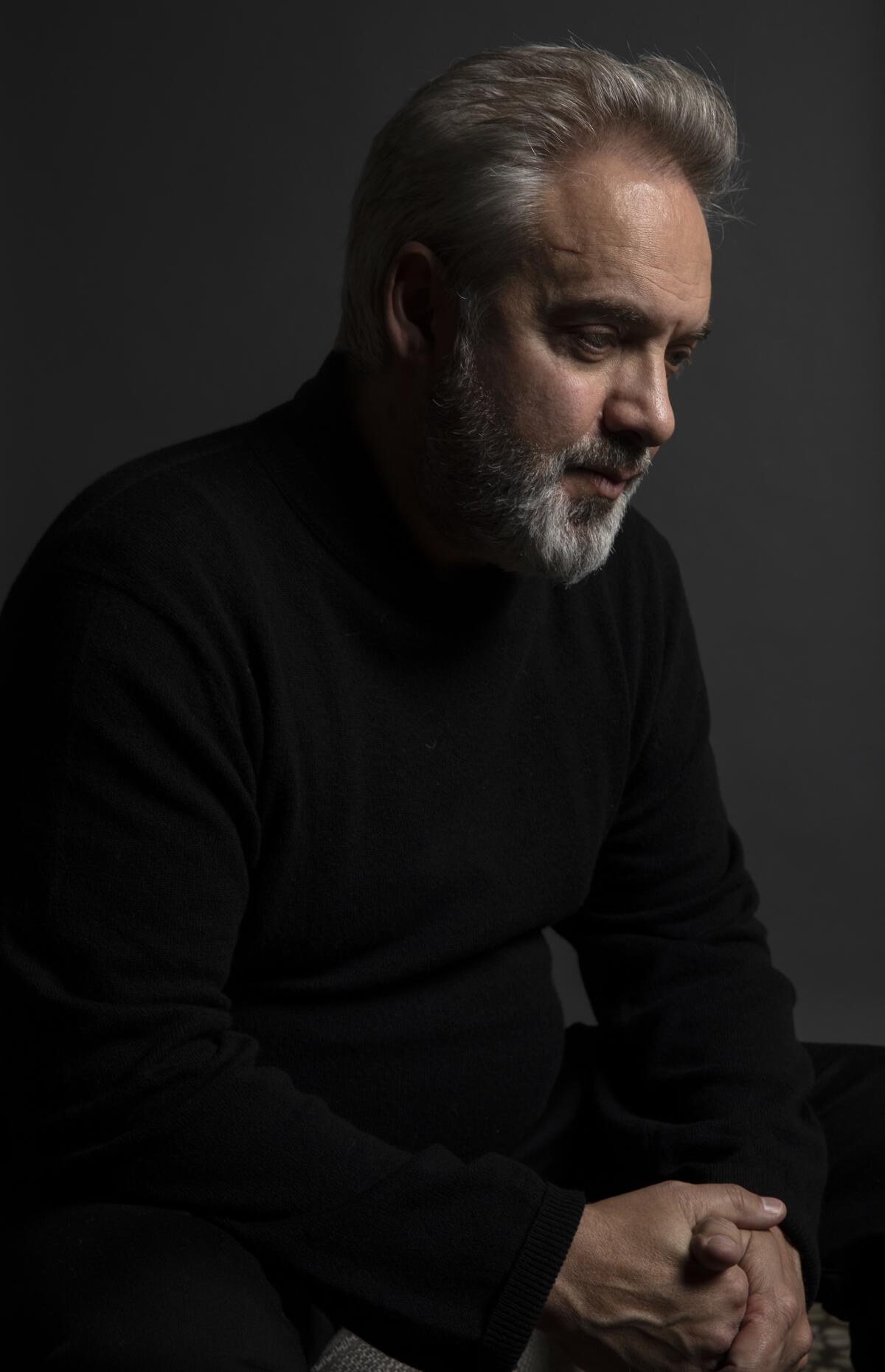 Sam Mendes, director and co-writer of the war drama "1917."