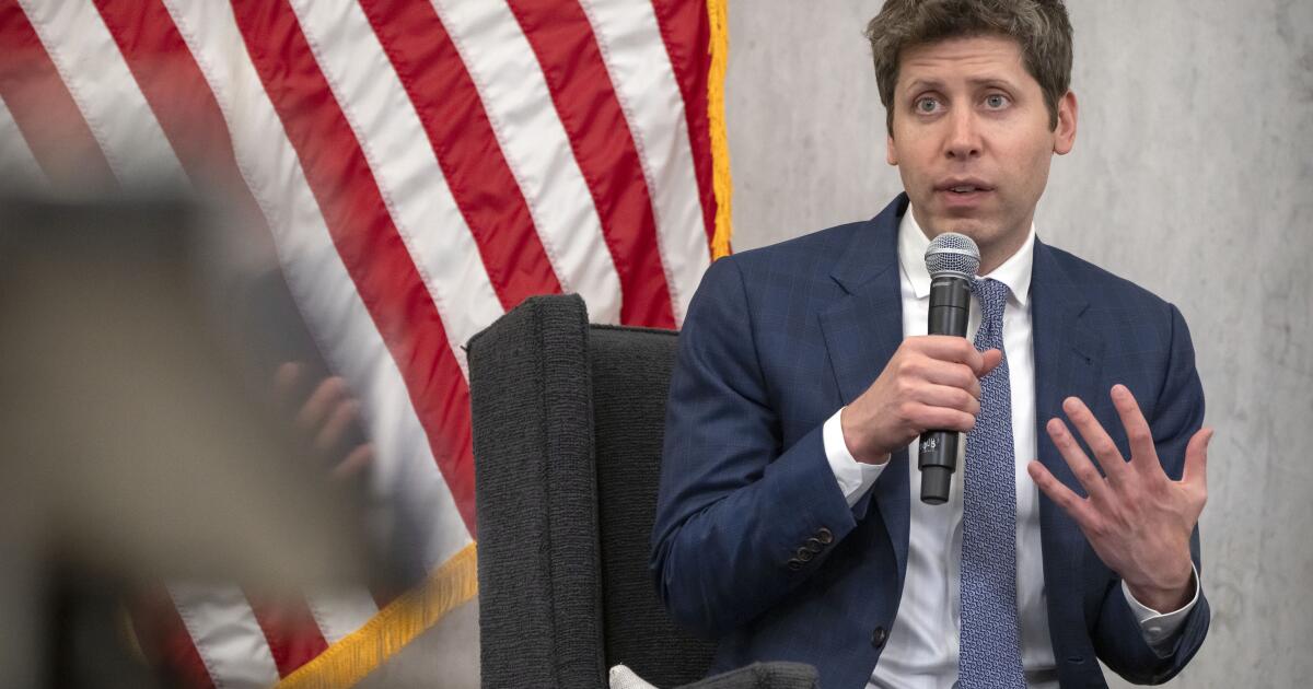 La maison du PDG d’OpenAI, Sam Altman, à San Francisco, a été attaquée avec un cocktail Molotov