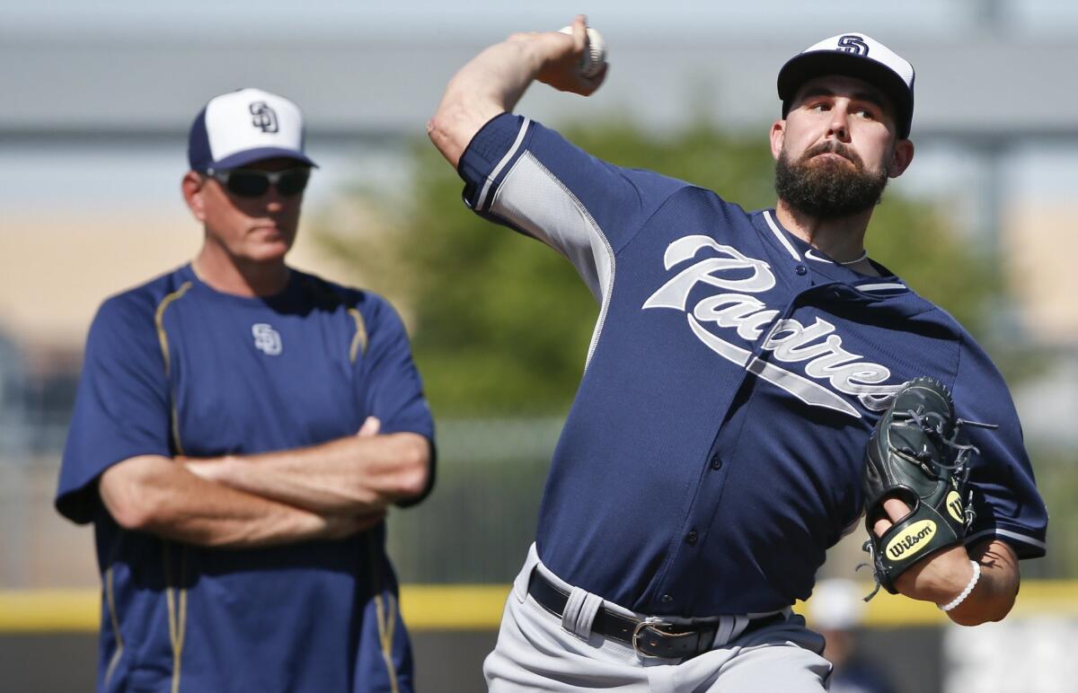 Padres spring training primer: Catchers - The San Diego Union-Tribune