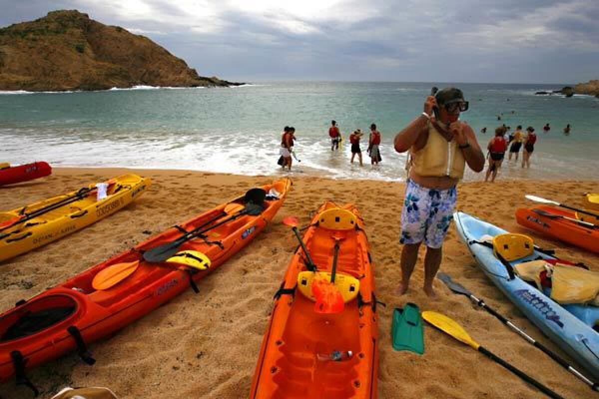 Some Mexican states, such as Baja California Sur, above, remain relatively calm. Across the country, the number of international visitors rose in 2010 despite the drug war.