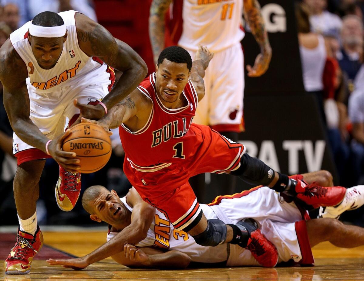 Injuries have limited Chicago Bulls point guard Derrick Rose to 10 games since the end of the 2011-12 season.