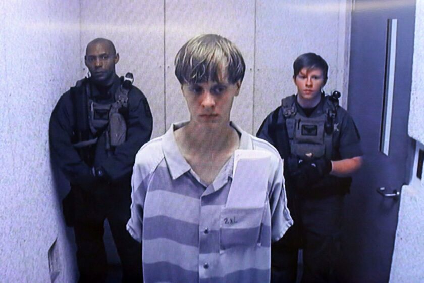 Dylann Roof, pictured here after his arrest in 2015, has been sentenced to death for killing nine worshipers at a church in Charleston, S.C.