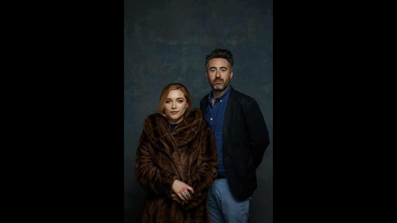 Actress Florence Pugh and director William Oldroyd from the film "Lady MacBeth."