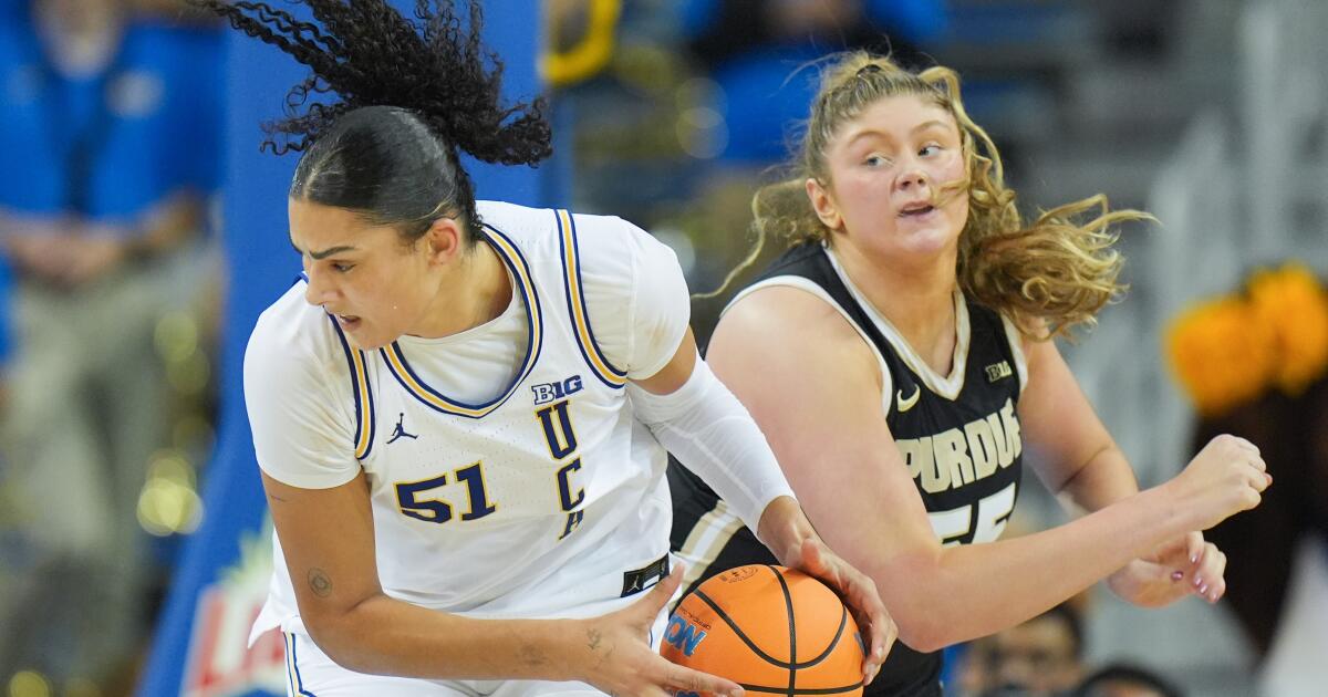 UCLA girls dominate in close to 50-point rout of Purdue UCLA girls dominate in close to 50-point rout of Purdue